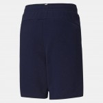 4jsh PUMA 586971-06 ESSENTIALS JERSEY shorts navy-blue